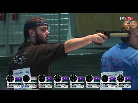 Finale Pistolet 10 m Juniors Garçons - CdF 10/18m 2022