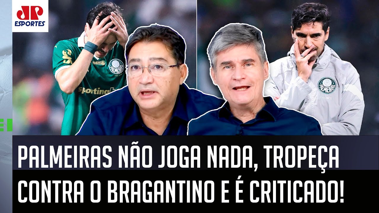 "O Palmeiras foi ABAIXO DA CRÍTICA, cara! O Abel Ferreira TEM QUE..." PÉSSIMO DESEMPENHO é DETONADO!