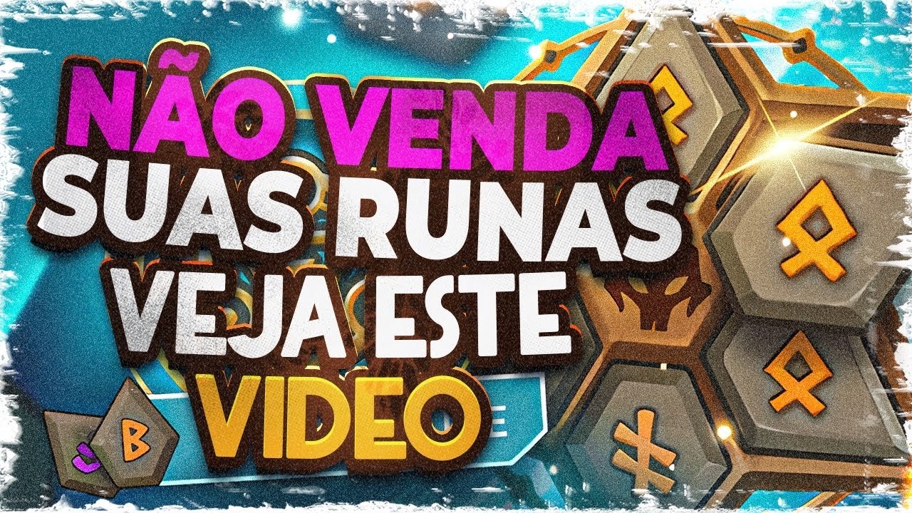 NÃO VENDA SUAS RUNAS antes de assistir este vídeo | Summoners War: Sky Arena
