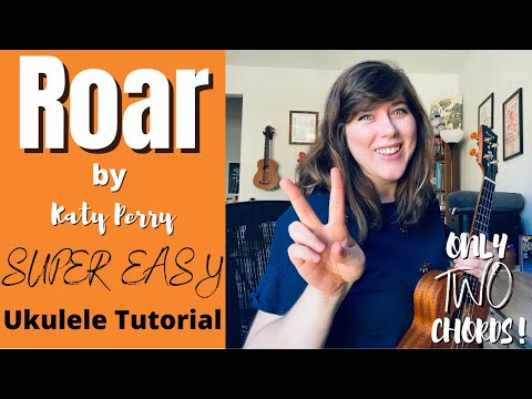 Roar by Katy Perry SUPER EASY Ukulele Tutorial | Cory Teaches Music