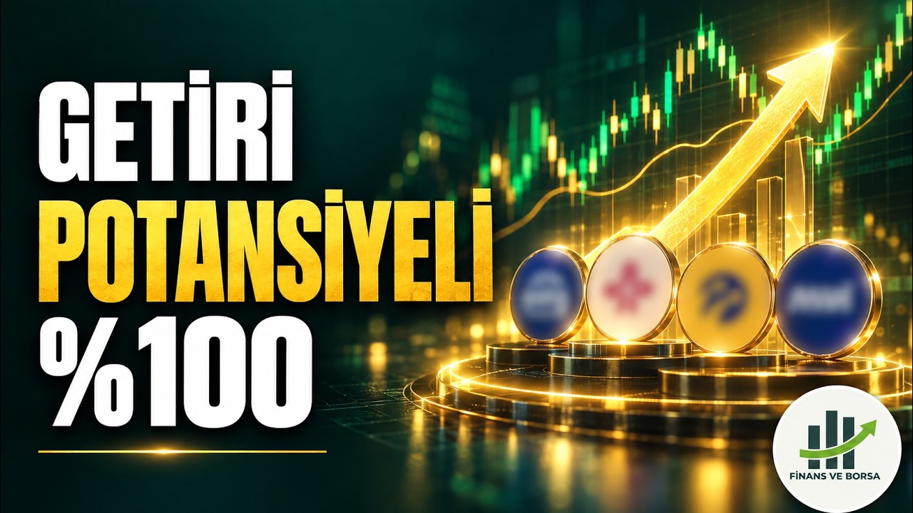 Gerçek Değerine göre %100 Getiri Potansiyeli olan 4 Hisse Analizi!