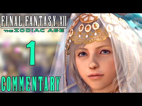 Final Fantasy XII The Zodiac Age Walkthrough Part 1 - Ashe's Wedding & The Great War (PS4 Gameplay)