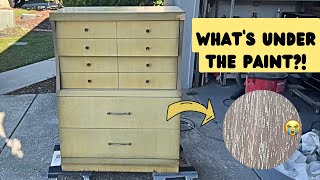 I REGRET BUYING THIS FURNITURE SO MUCH! Mid Century Makeover gone wrong! 