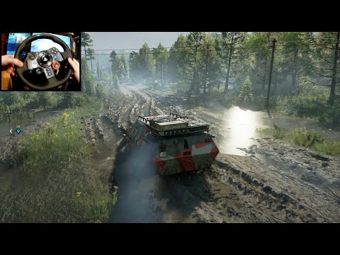 SnowRunner | Part 63 | Taymyr | Logitech G29 Gameplay