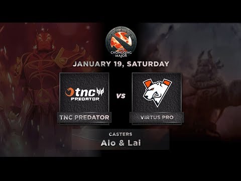 TNC Predator vs Virtus.Pro Game 1 (BO3) The Chonqing Major GroupStage