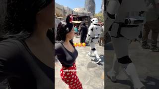 I was just minding my business lol #viralshort #starwars #disneyland