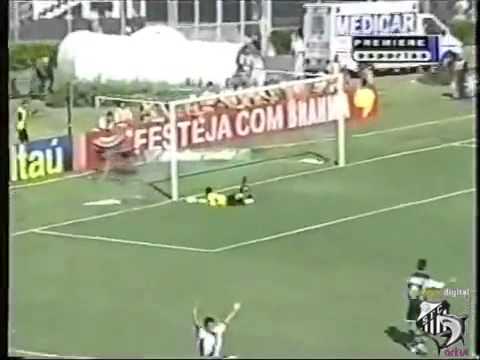 Ponte Preta 3 x 4 Santos - Brasileirão 2003 - Melhores momentos