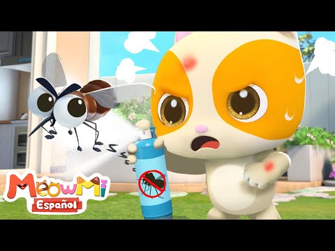 ¡Cuidado! ¡Ahí Vienen los Mosquitos! | Más Canciones Infantiles | MeowMi Family Show Español