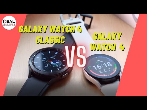 Samsung Galaxy Watch 4 vs Watch 4 Classic ➡️ Wo sind die Unterschiede? Welche sollte man kaufen?