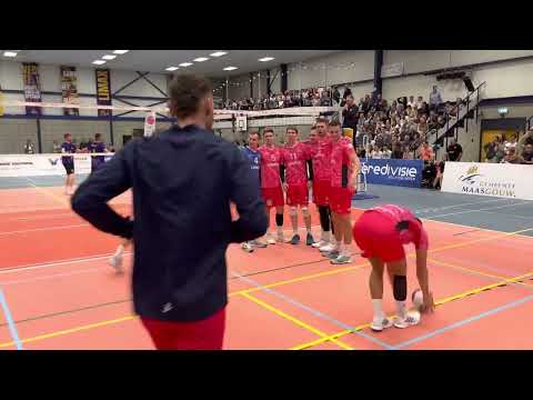 Het laatste punt van Samen Lycurgus van de 3-2 zege op Numidia