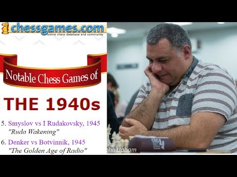 Brilliant Chess Games : Chessgames.com "best of the best" Chess Games - the 1940s - Part 3 of 5