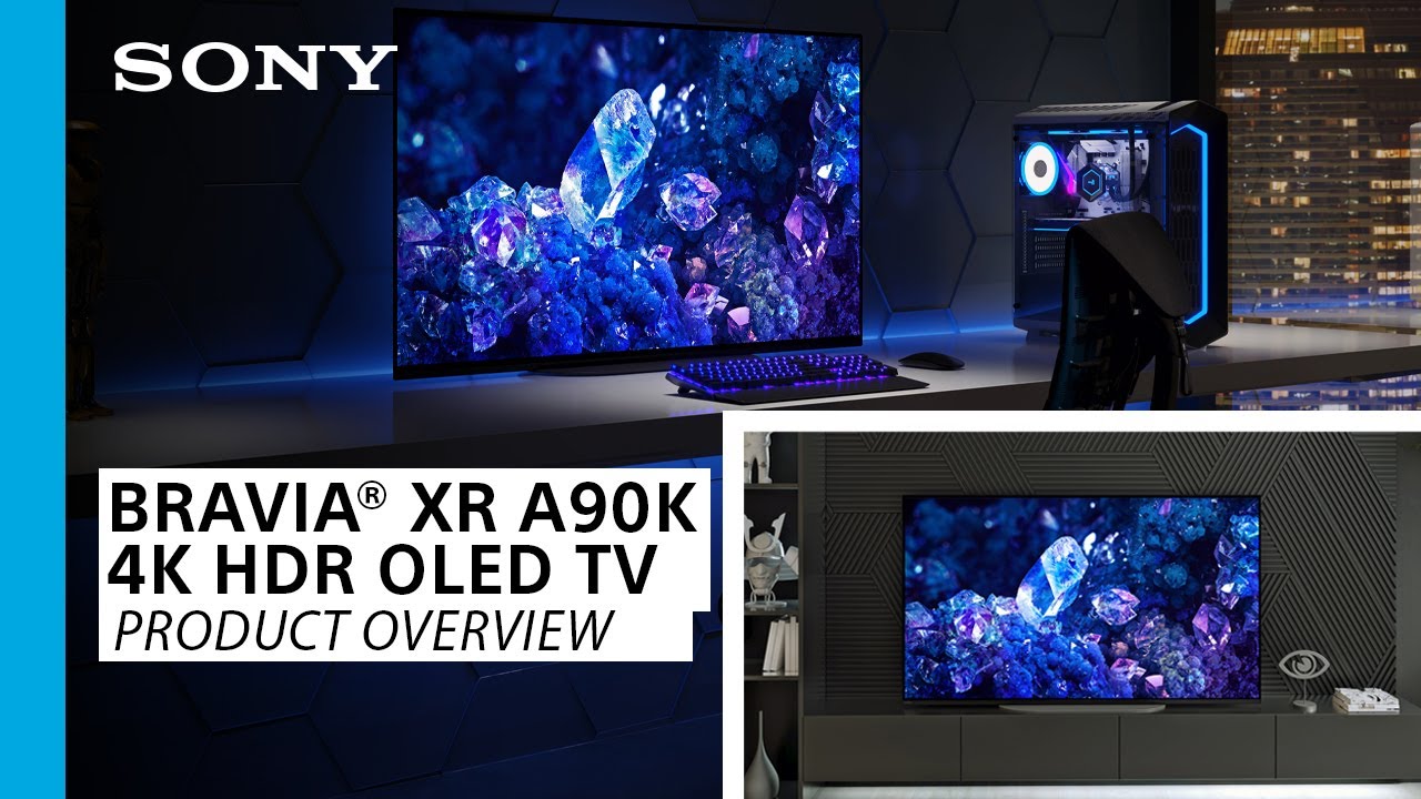 XR42A90K A90K Sony Google TV with A90K Class TV 4K 42” HDR OLED |