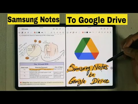 How to Share Samsung Notes in Google Drive - Backup Samsung Notes Manually
