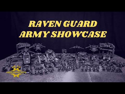 Horus Heresy Raven Guard army showcase