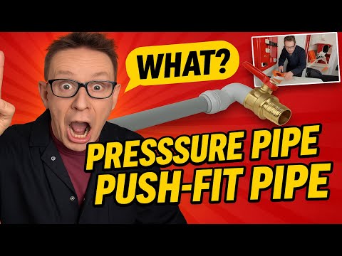 Level 1 Plumbing - Plastic Pipe.. Push-fit Pipe.. Pressure Pipe