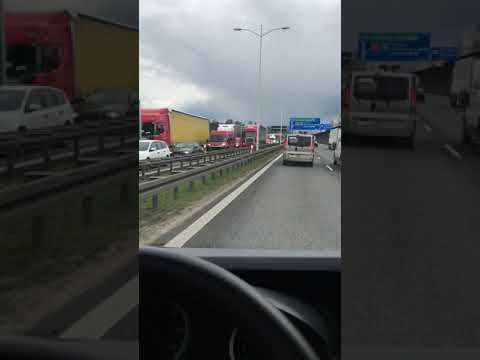 Korek Wrocław S8 kierunek Warszawa 14.04.2021r.