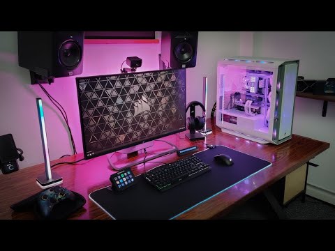 „Corsair“ | Grūdinto stiklo išmanusis korpusas | „iCUE 5000T RGB“ | Šoninis langas | Juodas | Vidutinio dydžio bokštas | ATX video