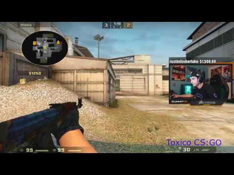 CS:GO - Summit gets Insane VAC shot!! Followed to get Kobe'd!!