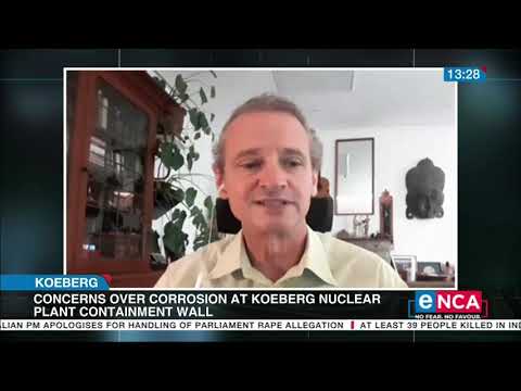 Concerns over corrosion at Koeberg Nuclear Plant Containment Wall