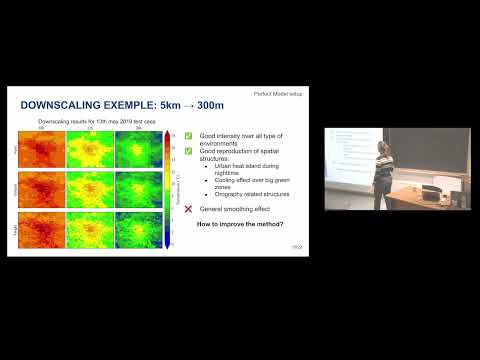Statistical Downscaling for Urban Temperature at Hectometric Scale - Julia Garcia Cristobal