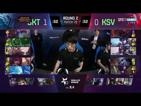 Faker KSV vs SKT Highlight ALL GAMES LCK Xuân 2018   KSV Esports vs SK Telecom T1 p
