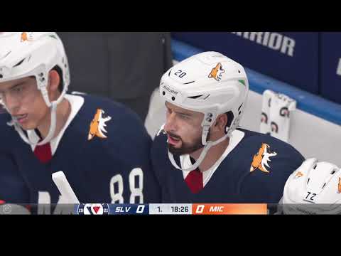 NHL™ 22   Tipos Extraliga:  HK Dukla Michalovce - HC Slovan Bratislava