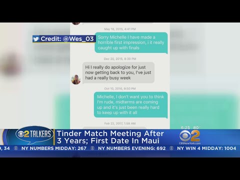 Tinder Match Meeting After 3 Years; First Date In Maui