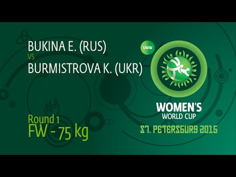 75 kg - Ekaterina BUKINA (RUS) df. Kateryna BURMISTROVA (UKR), 10-2