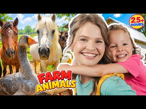 Silly Miss Lily & Paisley Visit a Farm & More | Farm Animals, Dinosaurs & Zoo Animals | Kids Video - Kingdom Kids Zone, Little Learners, Shows - Paisley's Corner - Educational Videos for Kids