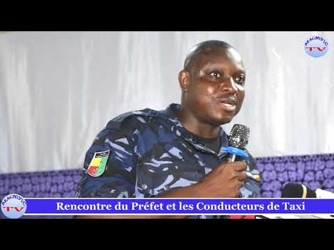 Rencontre du Préfet et les Conducteurs de Taxi Motos Zémidjan à Porto Novo