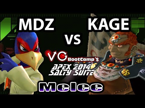 Salty Suite - MattDotZeb (Falco) Vs. Kage The Warrior (Ganondorf) SSBM Money Match - Smash Melee