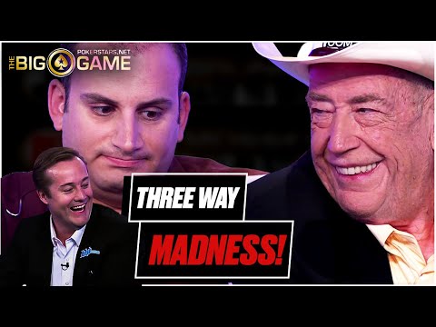 The Big Game S1 ♠️ W2 E2 ♠️ Doyle turns a Full House ♠️ PokerStars