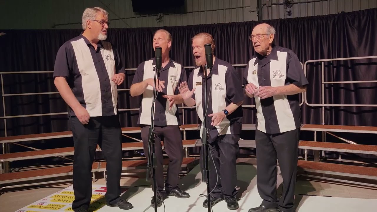 The Rivertown Sound singing ‘Sentimental Journey’ at the Spirit of St. Louis Chorus Spring Show 2026 in De Soto, MO.