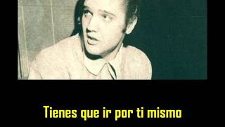 ELVIS PRESLEY - Walk that lonesome valley ( con subtitulos en español )