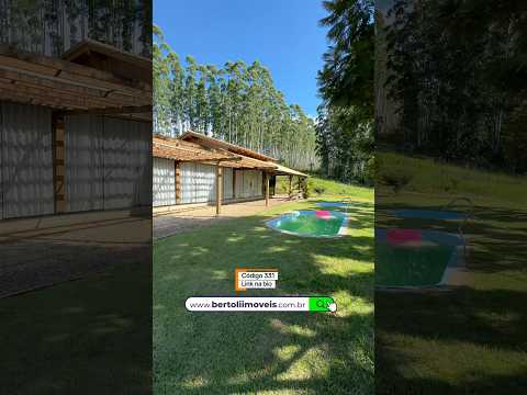 SÍTIO NO RIBEIRÃO DOS LOBOS EM TAIÓ - SC #sitio #santacatarina