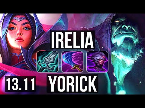 IRELIA vs YORICK (TOP) | Quadra, 7/2/11 | KR Grandmaster | 13.11