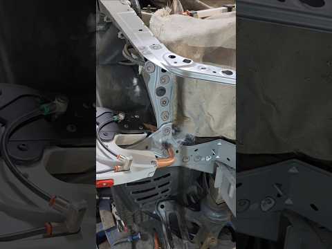Radiator support #toyota #highlander #autotechnician #autobody