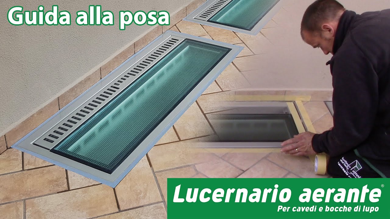 Watch Now Sostituire la griglia della bocca di lupo con Lucernario aerante a filo pavimento Sostituire la griglia della bocca di lupo con Lucernario aerante a filo pavimento