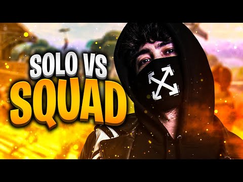 Quando vai in SQUAD con il RIEMPI e ti ritrovi DA SOLO su FORTNITE!