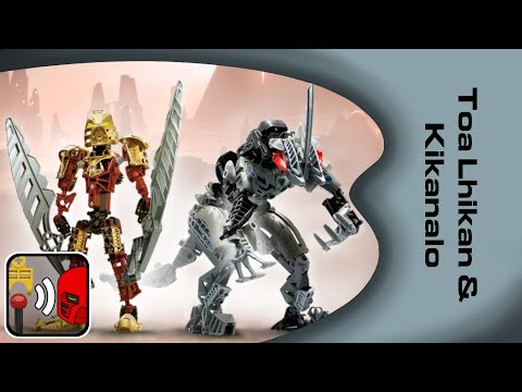 [ASMR] Lets Brick Bionicle - 8811 LHIKAN & KIKANALO