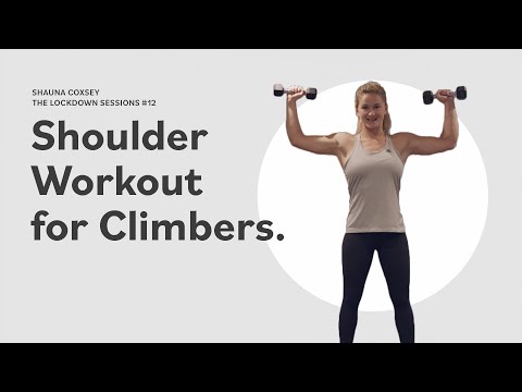 Shoulder Workout for Climbers
