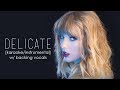 Taylor Swift - Delicate [Karaoke/Instrumental]