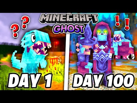Golemell - i survived 100 days as a ghost in hardcore minecraft