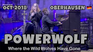 Powerwolf - Where the Wild Wolves Have Gone - Oberhausen Turbinenhalle 2018.10.27 4K LIVE