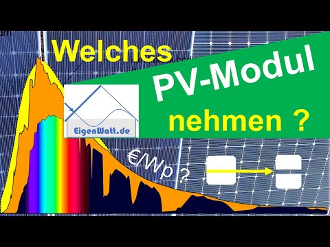 Wie finde ich das richtige Solarmodul? - Sind alle PV-Module gleich oder gibt es Unterschiede?