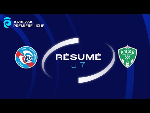 J7 I RC Strasbourg - AS Saint-Etienne (2-0), le résumé