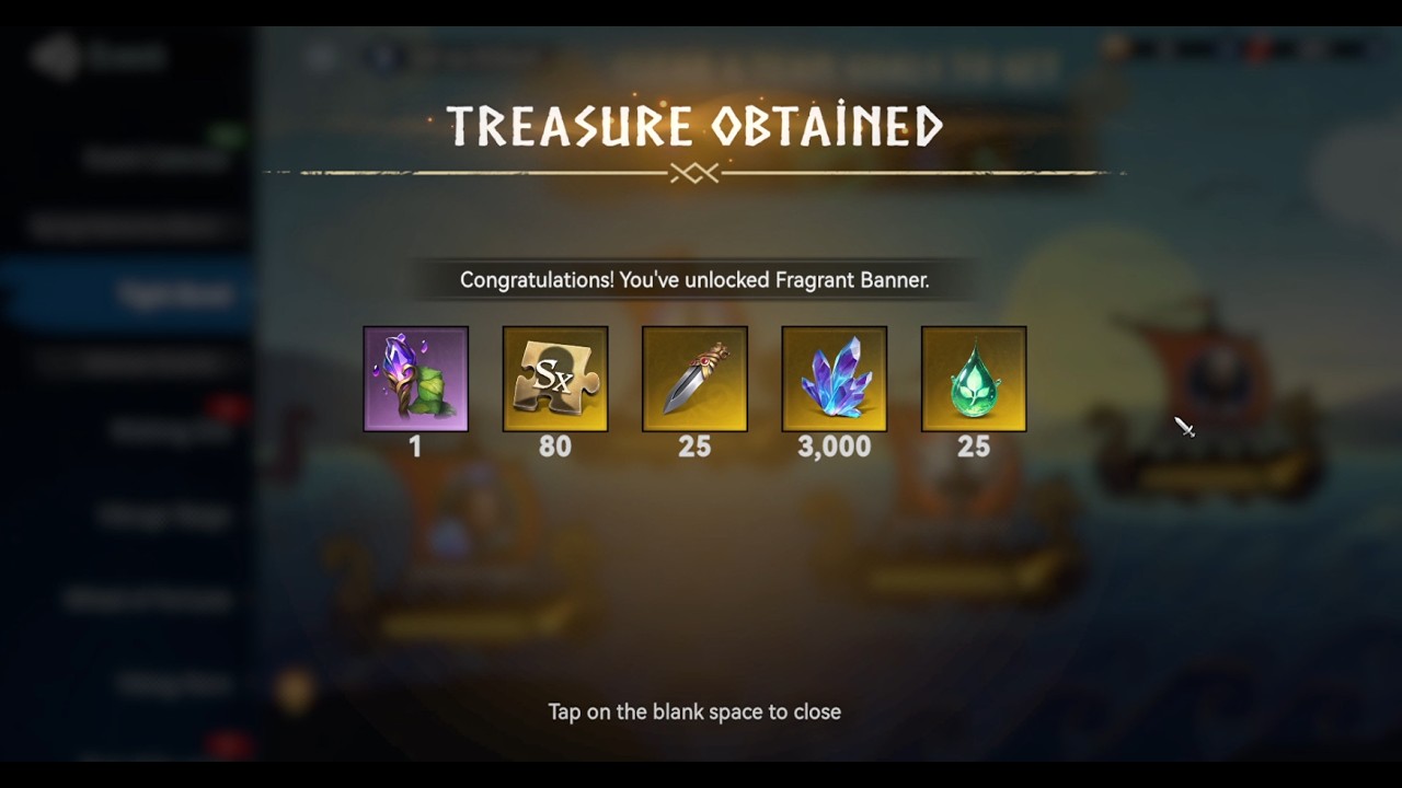 Viking Rise Tight Bond Event - Fragrant Banner Battle Flag | 23.03.2026