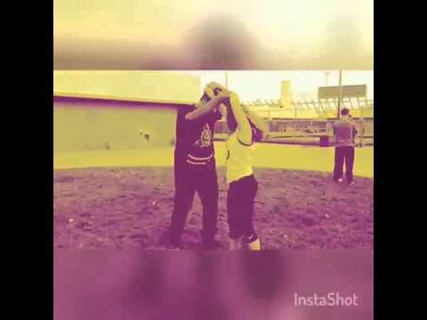 Caitlyn and Marcos performing stunts