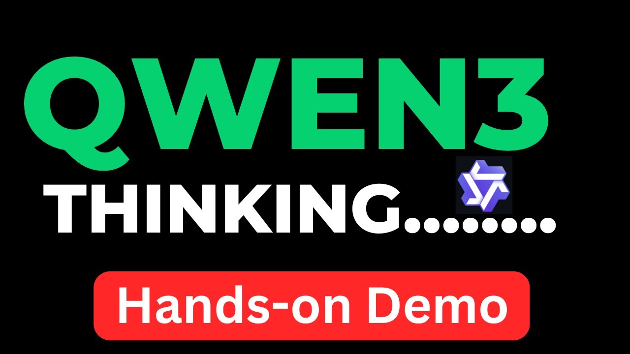 Qwen3-30B-A3B-Thinking-2507: The First LLM That Actually Thinks?