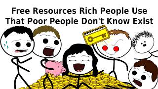 Free Resources Rich People Use That Poor People Don't Know Exist